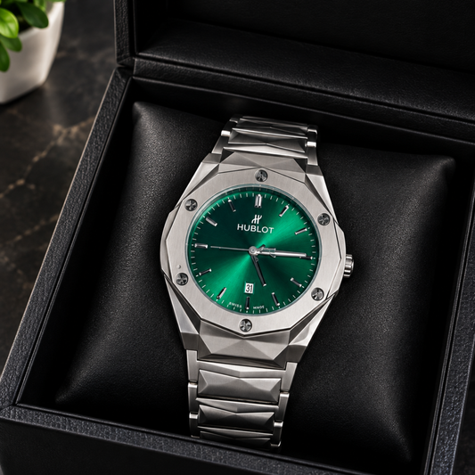 Hublot Diamond Cut | Green